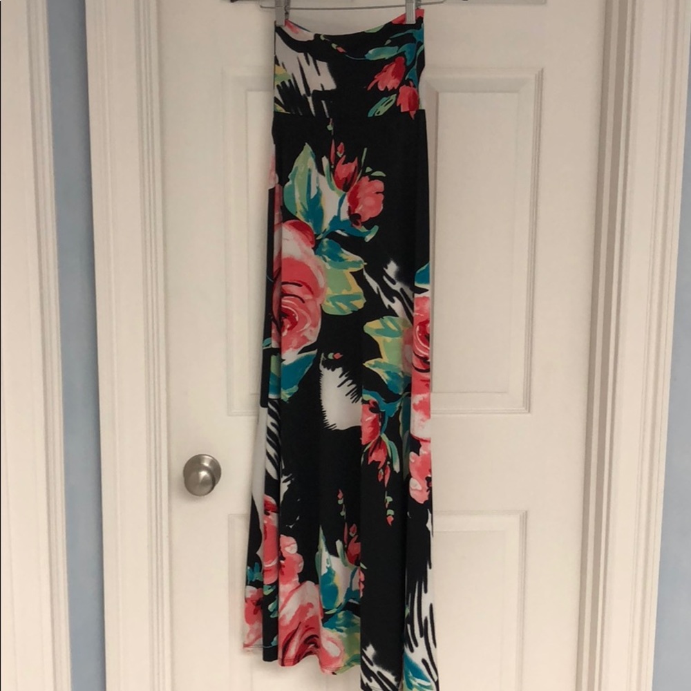 Beautiful black maxi skirt